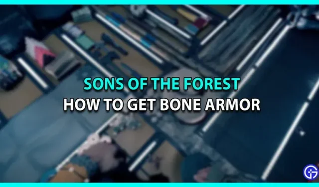 Comment fabriquer et utiliser une armure en os dans Sons Of The Forest