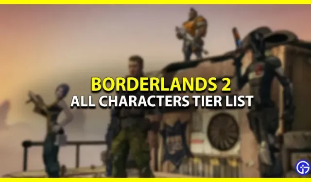 Liste des niveaux de personnages de Borderlands 2 (2023)