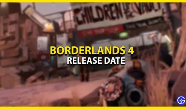 Releasedatum voor Borderlands 4 op de pc, Switch, PS4/PS5 en Xbox