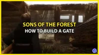 How to Make a Gate in Sons Of The Forest (Creation Guide)