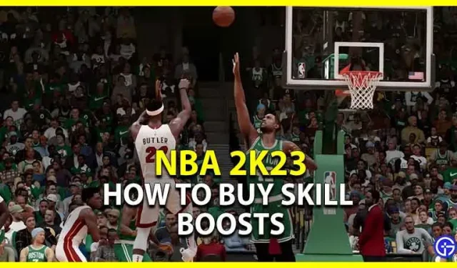 NBA 2K23: how to buy a skill boost