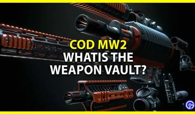 Explication du stockage des armes de Call Of Duty Modern Warfare 2