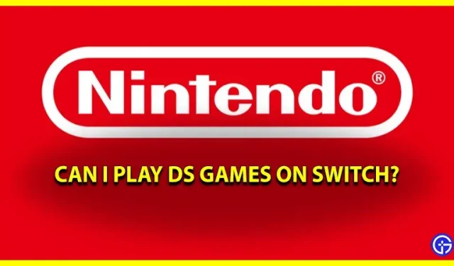 Kan ik Nintendo DS-games spelen op de Nintendo Switch?