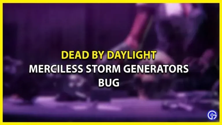 Merciless Storm Generator bug in Dead By Daylight – can you fix it?