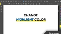 Kā mainīt izcēluma krāsu programmā Adobe Acrobat Reader