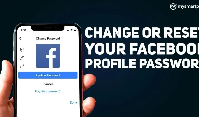 Kaip pakeisti „Facebook“ profilio slaptažodį staliniame kompiuteryje ir mobiliajame telefone