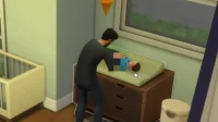 Sims 4: Changing table is missing from the babies update