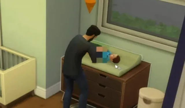 Sims 4 : la table à langer est absente de la mise à jour des bébés