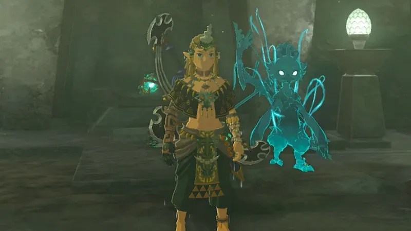 Charged Armour Set in Zelda Tears of the Kingdom