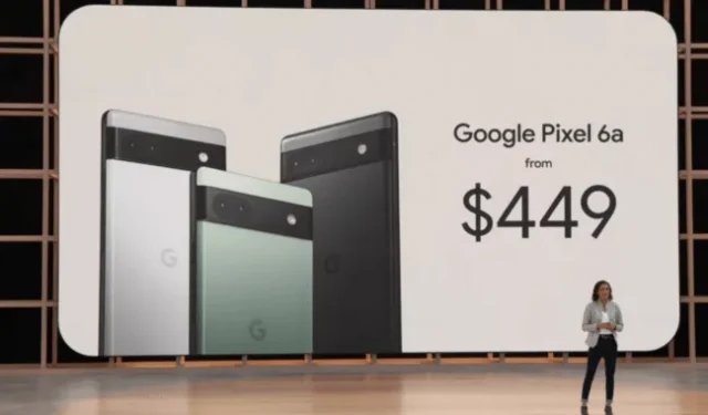Google equipa el Pixel 6a de $449 con el SoC insignia