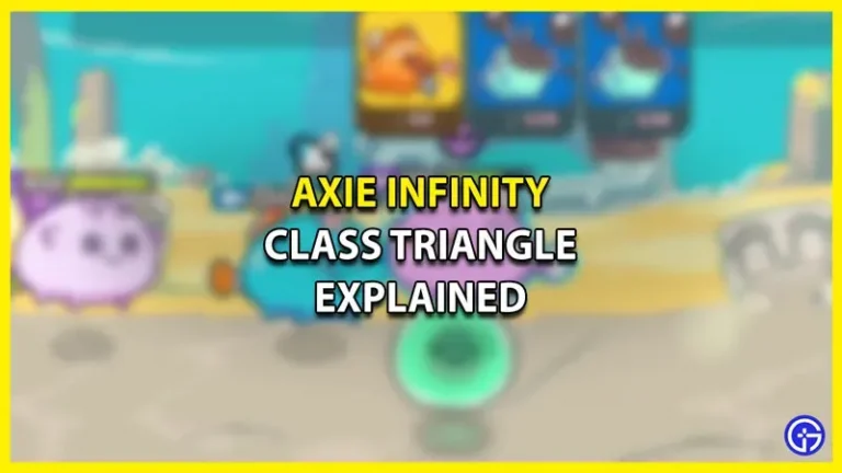 Axie Infinity Triangle: what is it and which class is better? (explanation)