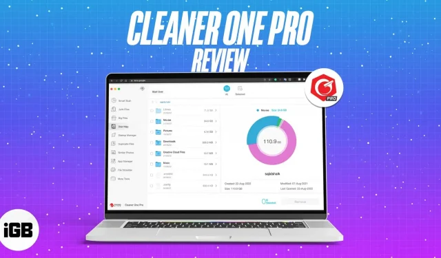 Puhastage ja kiirendage oma Maci Cleaner One Pro abil