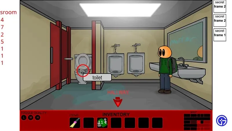 clog the toilet to complete riddle school 3