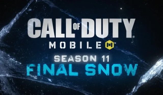 Call of Duty: Mobile Kausi 11: Snow Final julkaisu 16. joulukuuta uudella Icebreaker Mapilla ja Battle Passilla
