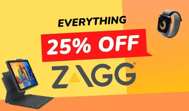 Vente ZAGG : économisez 25 % sur les étuis, les claviers, les chargeurs et plus encore