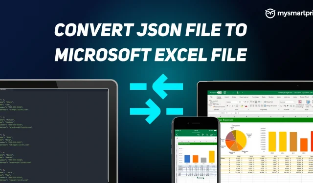 JSON-bestand naar Microsoft Excel-bestand converteren: JSON-bestand naar Excel converteren met behulp van ingebouwde tools en toepassingen van derden
