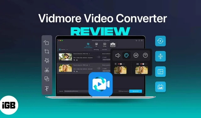 Vidmore의 Mac용 강력한 다중 형식 비디오 변환기