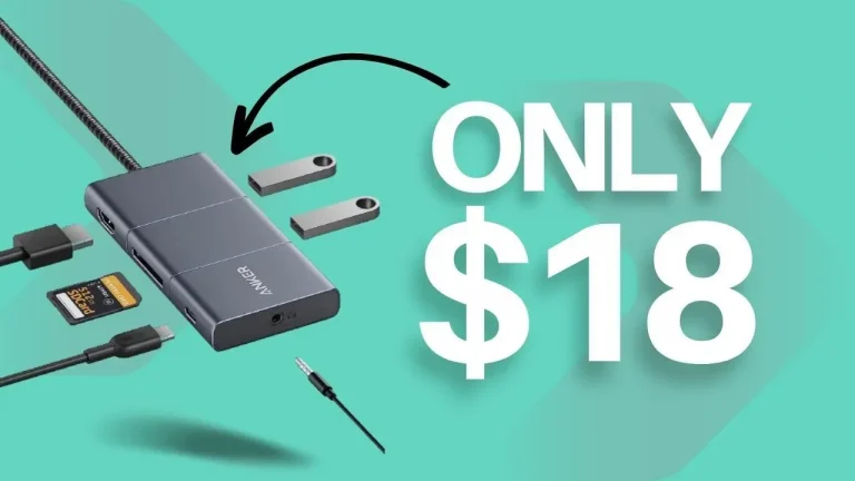 This super handy 6-in-1 USB-C hub from Anker is now only $18.