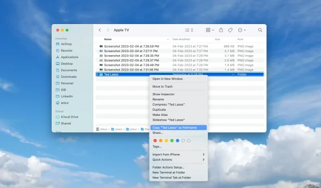 Comment copier le chemin complet d’un fichier ou d’un dossier directement depuis le Finder sur votre Mac