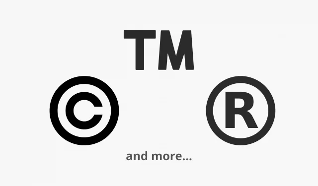 How to Enter Copyright ©, Trademark™, ​​and Registered® Symbols on Mac, iPhone, and iPad