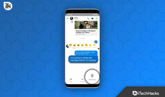 Hoe oude berichten in Messenger aan beide kanten te verwijderen