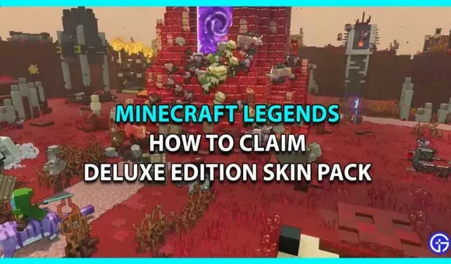 How to get the Deluxe Skin Pack in Minecraft Legends