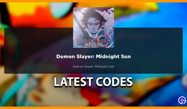Trucos Demon Slayer Sun Midnight (abril de 2023)