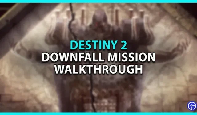 Tutorial de caída de Destiny 2