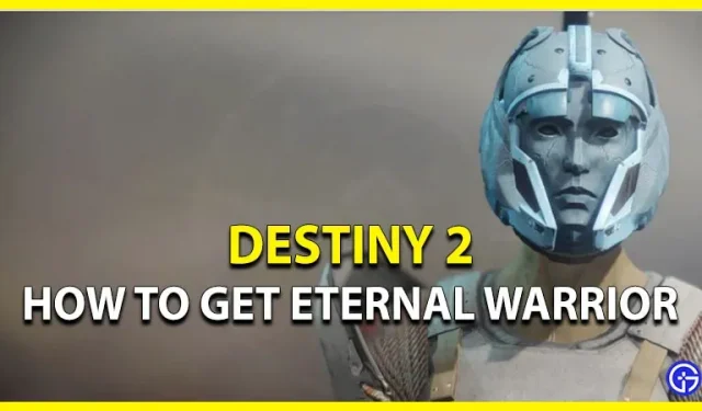 Destiny 2 Eternal Warrior: how to get