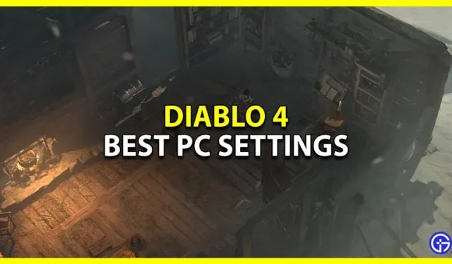 Diablo 4의 성능 및 FPS를 위한 최고의 PC 설정