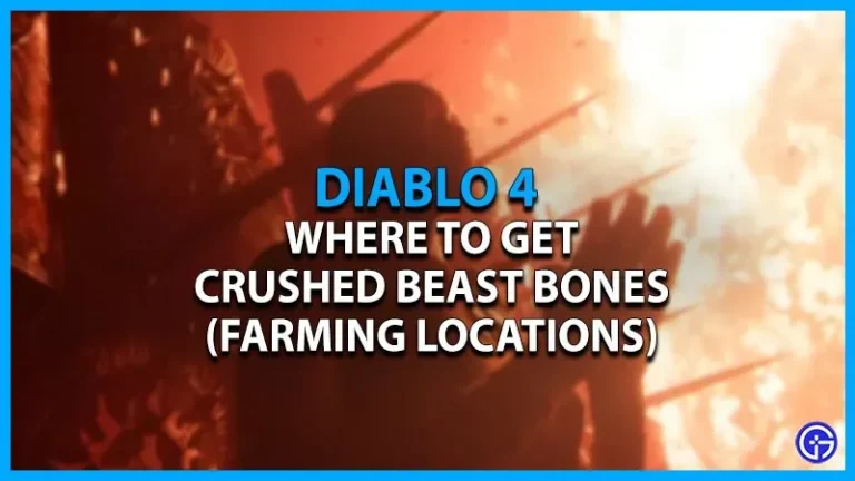 Where to Get Crushed Beast Bones in Diablo 4 (Farming Locations)