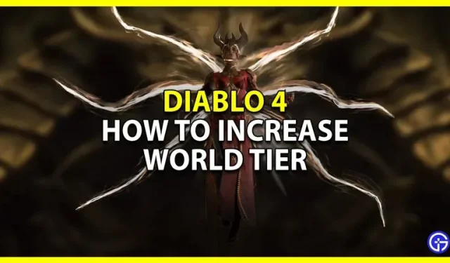 Come aumentare il livello mondiale in Diablo 4 (cambia difficoltà)