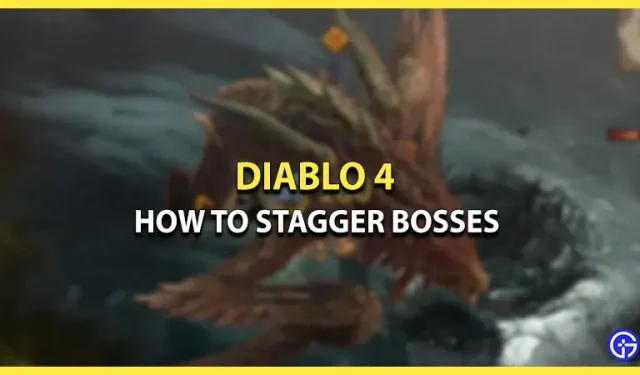 Explanation of the stun system in Diablo 4 – how to stun bosses
