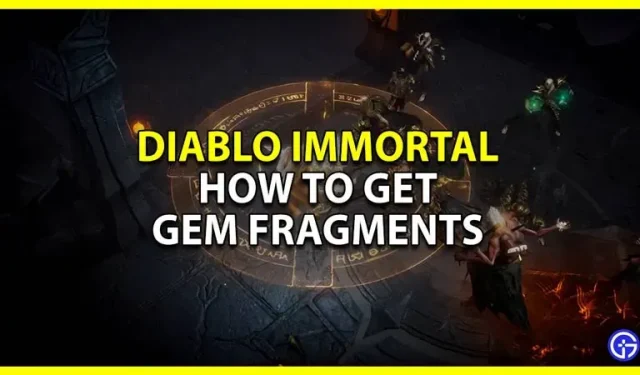 Diablo Immortal: como obter e usar fragmentos de gemas