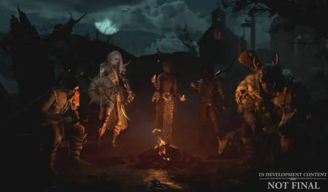 Diablo IV:n avoin beta alkaa 24. maaliskuuta.