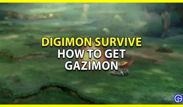 Digimon Survive: Как получить Газимона (Руководство по разблокировке)