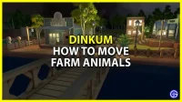 Dinkum: how to transport farm animals to a new location