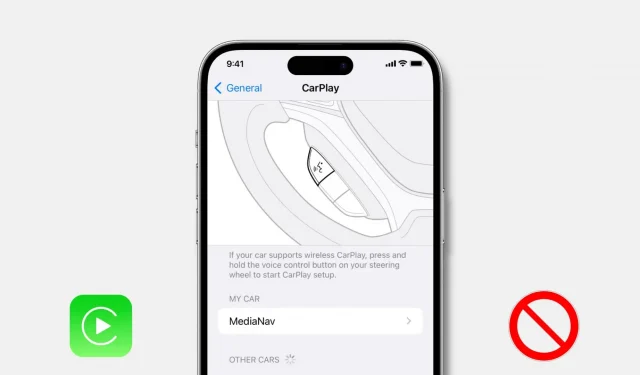 Hoe CarPlay op uw iPhone uit te schakelen