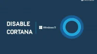 Cortana keelamine Windows 11-s