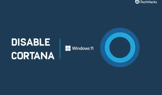 How to disable Cortana in Windows 11