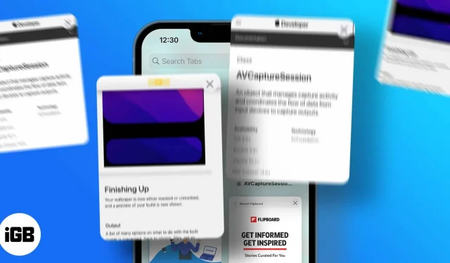 Verschwinden Safari-Tabs auf iPhone und iPad? 10 funktionierende Korrekturen