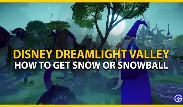 So erhalten Sie Disney Dreamlight Valley Snow oder Snowball