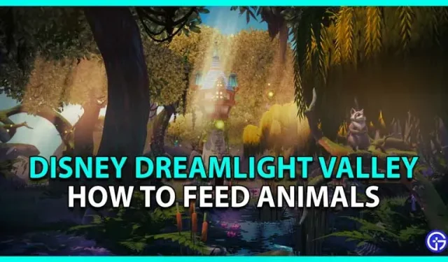 Jak nakrmit zvířata v Disney Dreamlight Valley