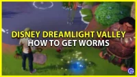 Hoe wormen te vinden in Disney Dreamlight Valley