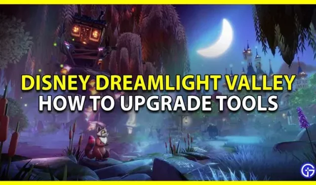 Cómo actualizar herramientas en Disney Dreamlight Valley