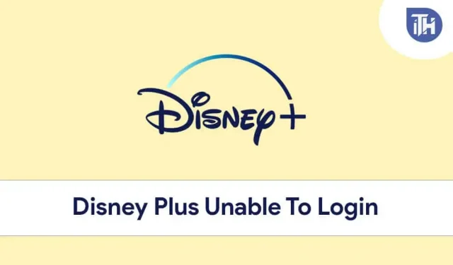 How to fix problems with Disney Plus not being able to sign in
