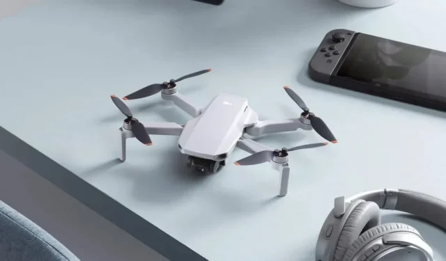 DJI Mini 2 -drone, jota käytettiin huumeiden salakuljetukseen Yhdysvaltain ja Meksikon rajan yli