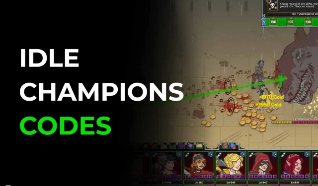 Latest Codes for Idle Champions (July 2022)