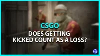 CSGO: キックは負けとみなされますか?