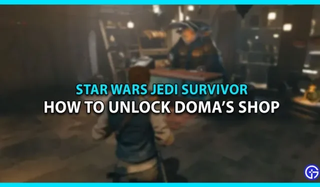 Jedi-Überlebender: Anweisungen zum Entsperren von Domas Laden